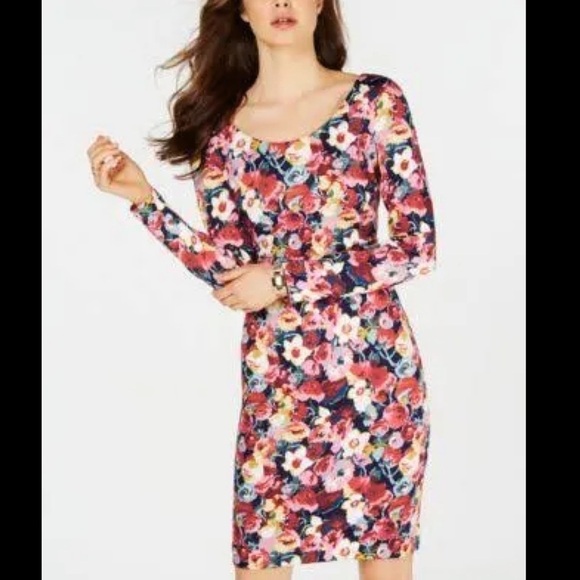 BETSY JOHNSON Long Sleeve Floral Dress - Picture 2 of 9